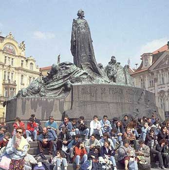 Пам’ятник Яну Гусу у Празі